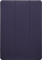 Dynex™ - Navy Soft Touch Folio Case for iPad 10.2" (7th, 8th, and 9th Generation) - Navy Blue - Front_Zoom