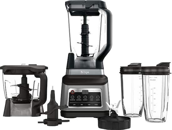 Ninja Professional Plus Kitchen System With Auto Iq Black Stainless Steel Bn801 Best Buy