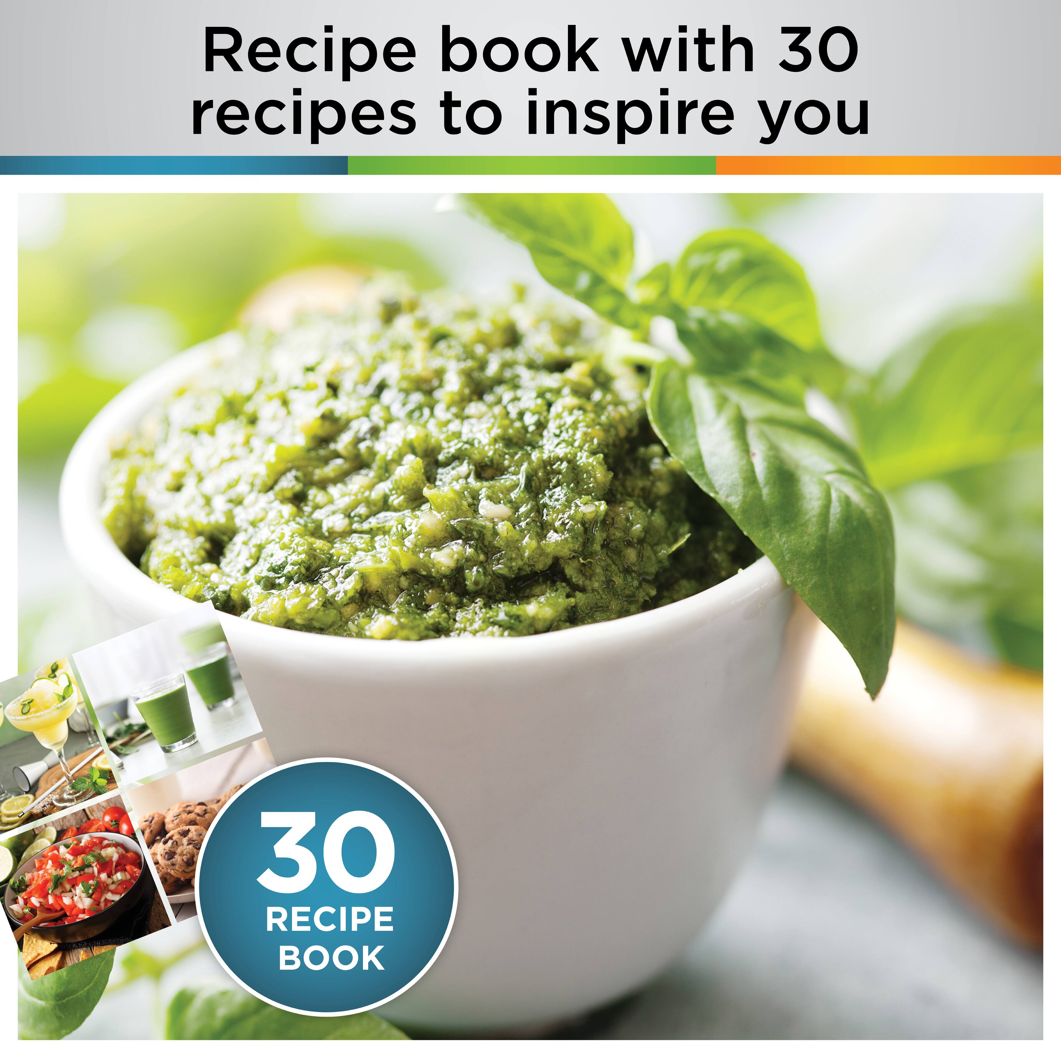 Recipe Book with 30 Recipes to Inspire You