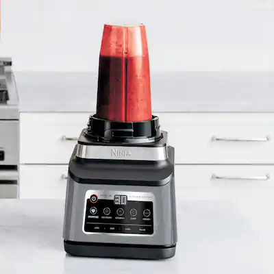 Ninja Professional Plus Kitchen System with Auto-iQ (2) 24oz Single-Serve Cups Stainless Steel