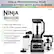 The Ninja Professional Plus Kitchen System with Auto-IQ BN801 is a powerful and versatile appliance that can handle various cooking tasks. It features a 1400 Peak-Watt motor, which provides ample power for blending, chopping, and more. The system also comes with a 72 oz. Total Crushing Pitcher, which can be used for making smoothies, juices, and other blended beverages. Additionally, there are two 24 oz. Single-Serve Cups for preparing individual portions of coffee, tea, or other hot beverages. The 8-Cup Precision Processor can be used for chopping, slicing, and more, while the 5 Auto-iQ Programs and 4 Manual Speeds offer a range of options for customizing your cooking experience. Finally, the Ninja Professional Plus Kitchen System comes with a 30 Inspiration Recipe Guide, which includes a variety of ideas for using the appliance to create delicious meals and beverages.