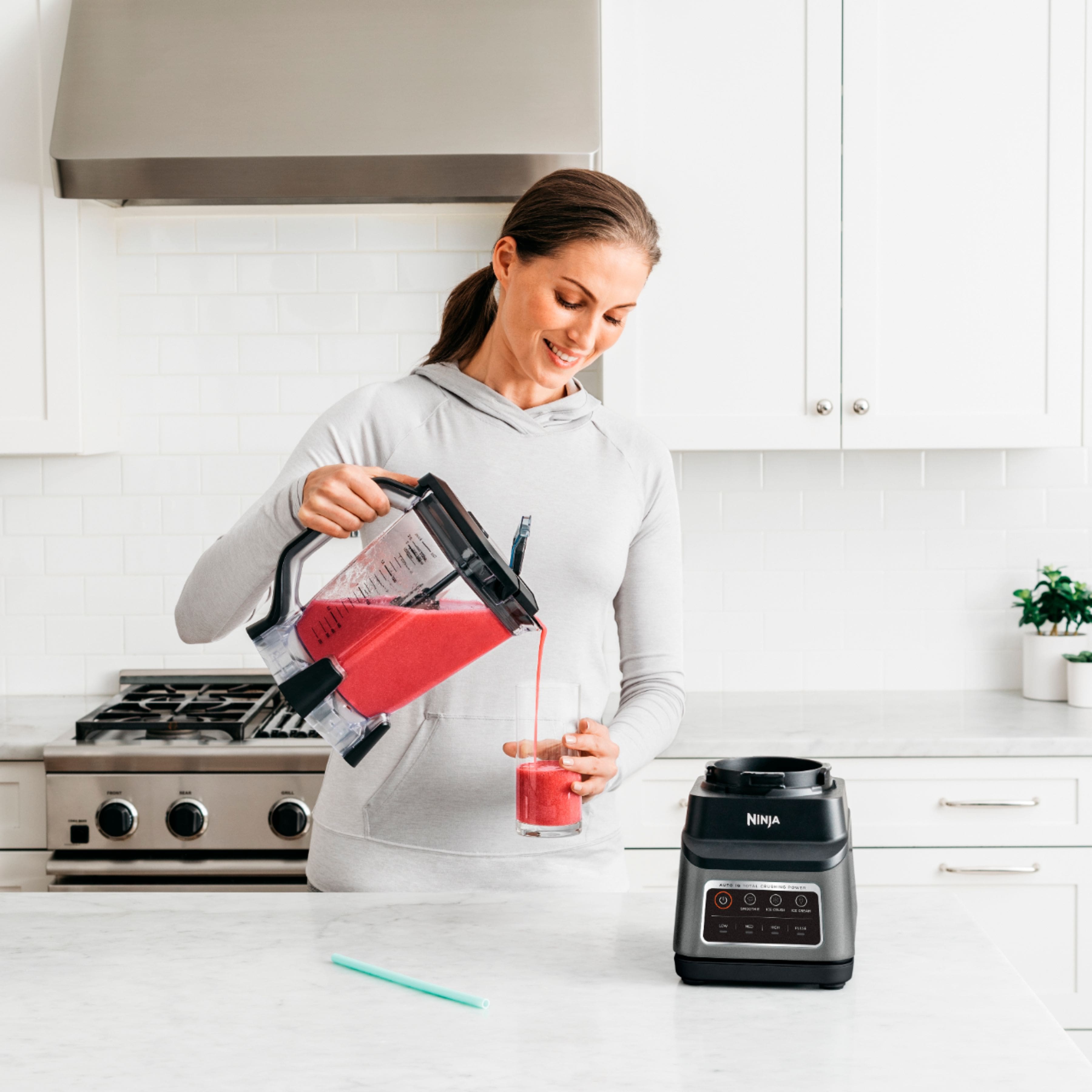 Alt View 14. Ninja - Professional Plus Blender with Auto-iQ - Gray.