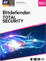 Bitdefender - Total Security (10-Device) (1-Year Subscription) - Windows, Apple iOS, Mac OS, Android [Digital] - Front_Zoom