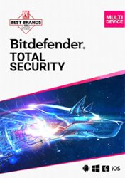 Bitdefender - Total Security (10-Device) (1-Year Subscription) - Windows, Apple iOS, Mac OS, Android [Digital] - Front_Zoom
