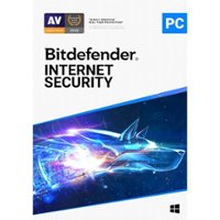 Bitdefender - Internet Security (3-Device) (1-Year Subscription) - Windows [Digital] - Front_Zoom