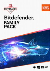 Bitdefender - Family Pack (15-Device) (2-Year Subscription) - Windows, Apple iOS, Mac OS, Android [Digital] - Front_Zoom