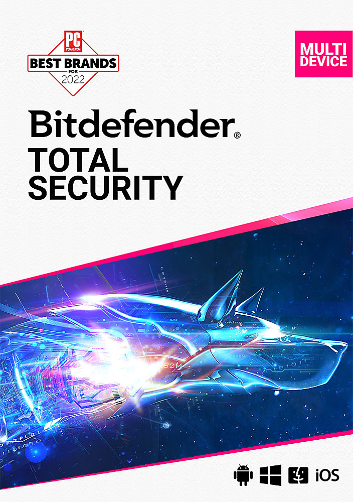 BitDefender - Total Security (5-Device) (1-Year Subscription) [Digital]