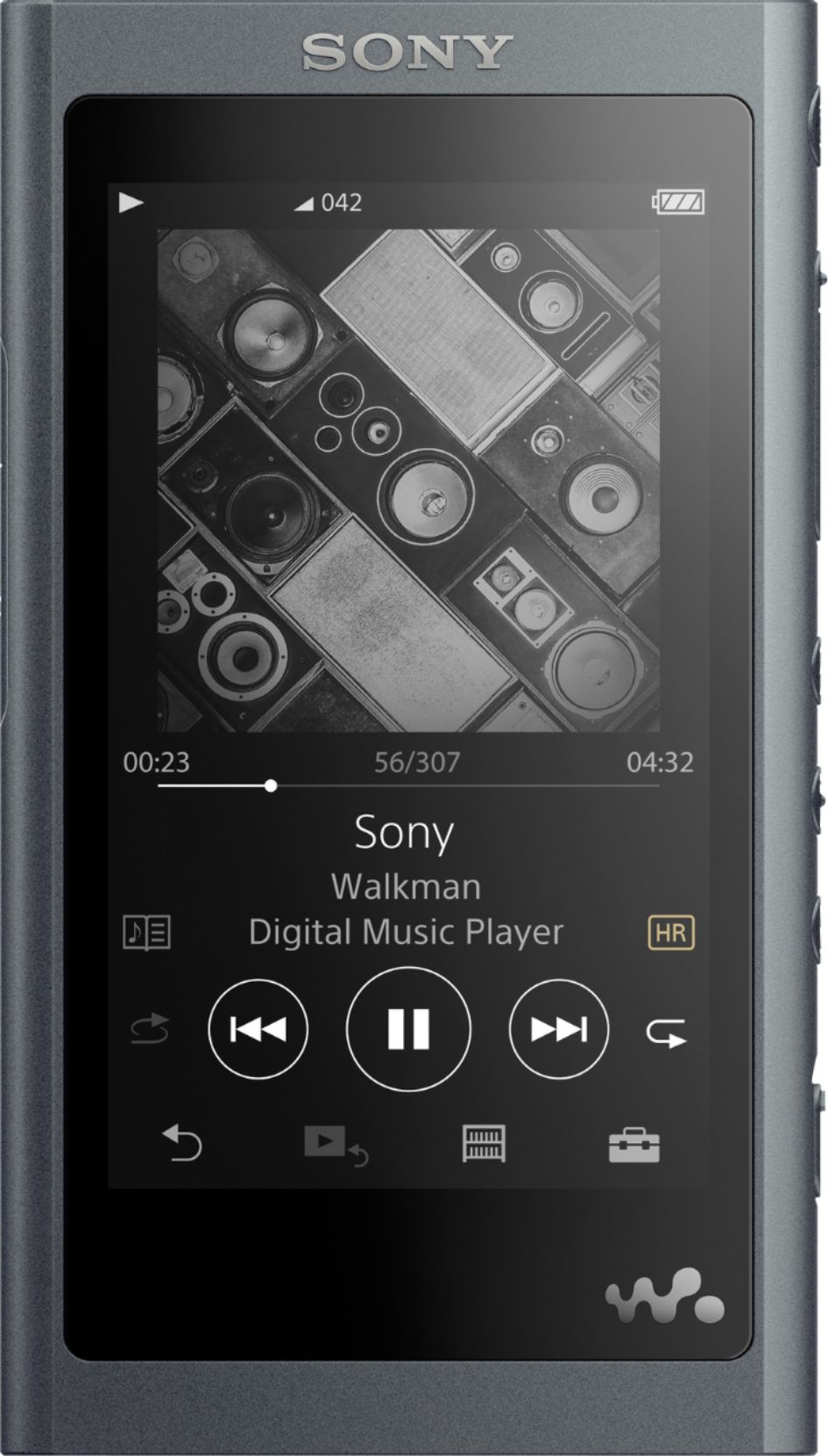 Best Buy: Sony Walkman NW-A55 Hi-Res 16GB* MP3 Player Black NWA55/B