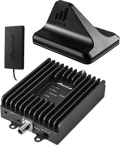 Angle View: Surecall SC-FUSION2GOMAX Fusion2Go Max In-Vehicle Cell Phone Signal Booster
