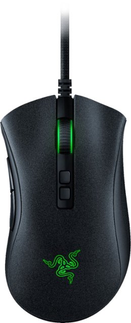 Razer - DeathAdder V2 Wired Optical Gaming Mouse - Black