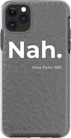 Pivet - Glacier+ pro Black History Month Nah Case for Apple® iPhone® 11 Pro Max - Charcoal - Front_Zoom