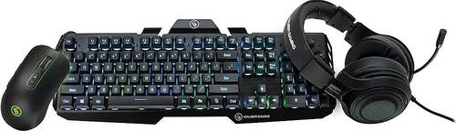 IOGEAR - Kaliber Gaming Wired Gaming Bundle with RGB Backlighting - Black was $114.99 now $89.99 (22.0% off)