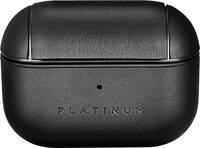 Best Buy Platinum Leather Case for Apple AirPods Pro Black PT APPCLBK21