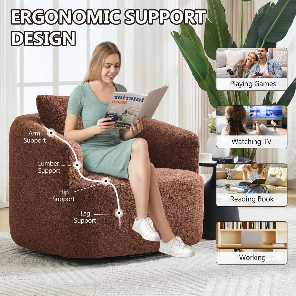 ERGONOMIC SUPPORT DESIGN

- Arm Support
- Lumber Support
- Hip Support
- Leg Support

Playing Games  
Watching TV  
Reading Book  
Working