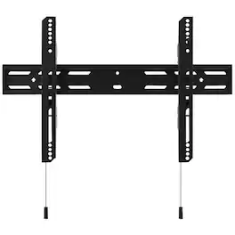 Kanto - Fixed TV Wall Mount for Most 32" - 90" TVs - Black