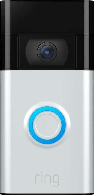 Ring Video Doorbell 2020 Release Satin Nickel 8vr1sz Sen0 Best Buy