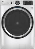 GE - 4.8 Cu. Ft. High-Efficiency Stackable Smart Front Load Washer w/ Odorblock Ultra Fresh Vent System & Microban Technology - White