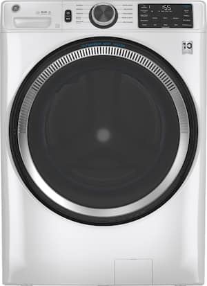 GE - 4.8 Cu. Ft. High-Efficiency Stackable Smart Front Load Washer w/ Odorblock Ultra Fresh Vent System & Microban Technology - White