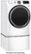 Alt View Zoom 1. GE - 4.8 Cu. Ft. High-Efficiency Front Load Washer with UltraFresh Vent System - White on white.