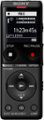Front Zoom. Sony - UX Series Digital Voice Recorder - Black.
