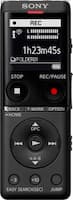 Sony - UX Series Digital Voice Recorder - Black - Front_Zoom