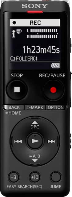 Sony UX Series Digital Voice Recorder Black ICDUX570BLK - Best Buy Sony UX Series Digital Voice Recorder Black ICDUX570BLK - Best Buy