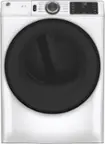 Front. GE - 7.8 Cu. Ft. 10-Cycle Electric Dryer - White.
