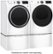 Alt View Zoom 14. GE - 7.8 Cu. Ft. 10-Cycle Electric Dryer - White On White.