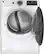 Alt View 2. GE - 7.8 Cu. Ft. 10-Cycle Electric Dryer - White.