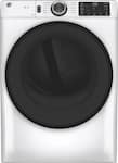 GE - 7.8 Cu. Ft. Stackable Smart 10-Cycle Gas Dryer - White