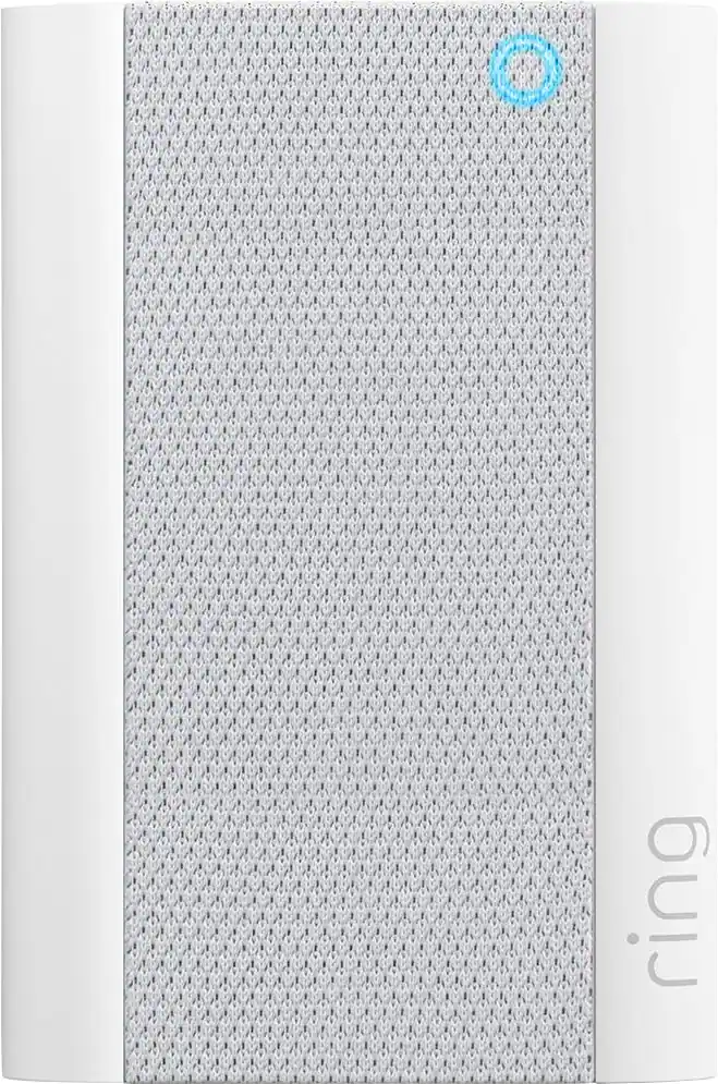 Front. Ring - Chime Pro - White.