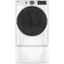 Alt View 11. GE - 7.8 Cu. Ft. Stackable Electric Dryer with Long Vent Drying - White.