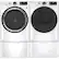 Alt View 15. GE - 7.8 Cu. Ft. Stackable Electric Dryer with Long Vent Drying - White.