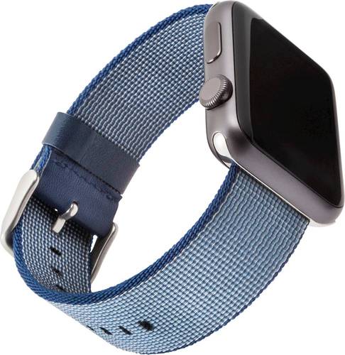 WITHit - Nylon Band for Apple Watch™ 42mm and 44mm - Blue Nylon