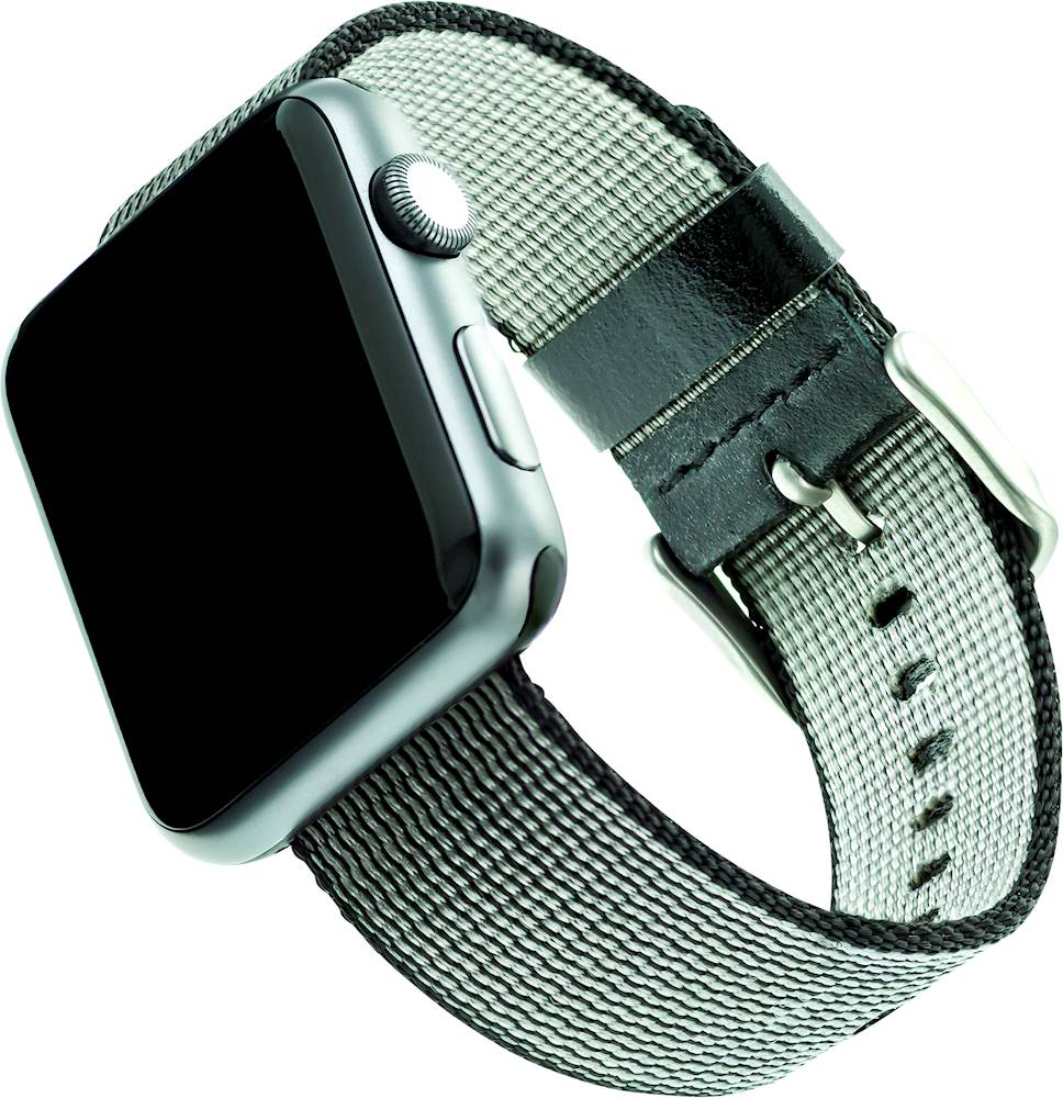 WITHit - Nylon Band for Apple Watch™ 38mm and 40mm - Black Nylon