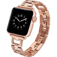 WITHit - D Link Band for Apple Watch 38mm and 40mm - Gold - Left_Zoom