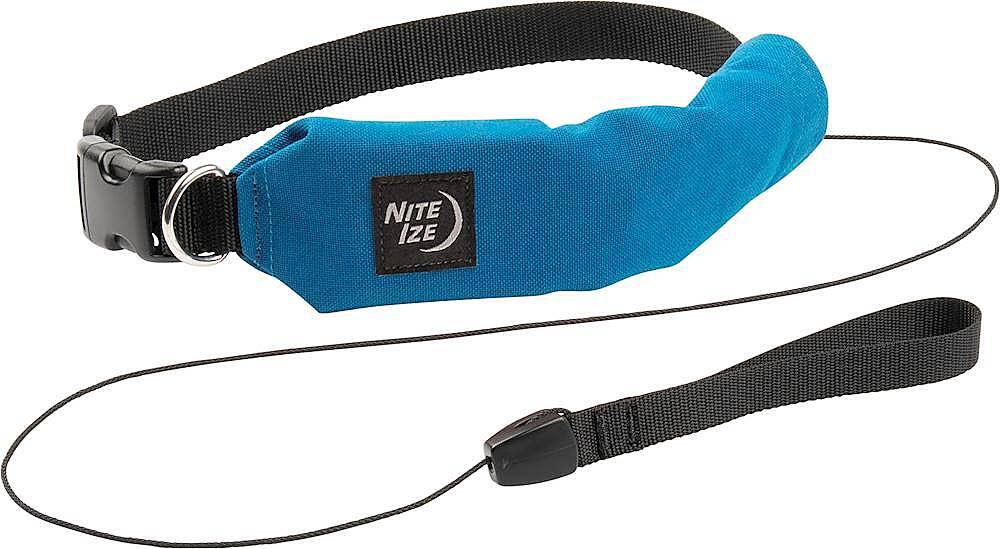 Best Buy Nite Ize Raddog AllInOne Collar with Leash LG Blue RRLL03R3