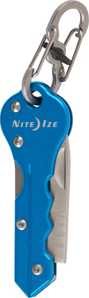 Nite Ize DoohicKey Key Chain Hook Knife - Blue