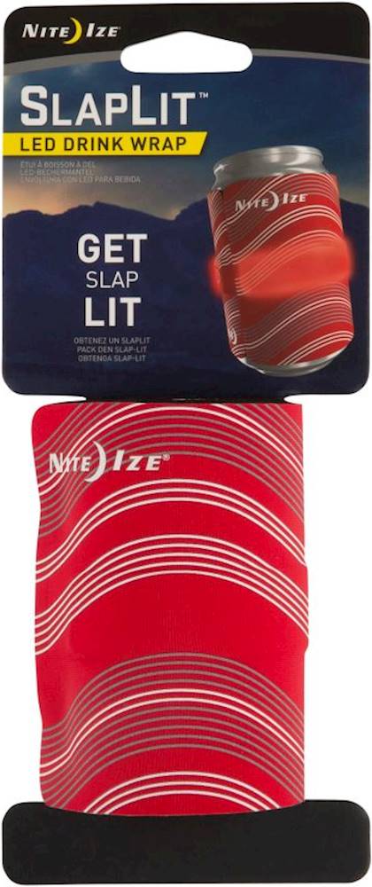 Best Buy: Nite Ize SlapLit LED Drink Wrap Red SLDW-10-R3