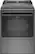 Front. Whirlpool - 7.4 Cu. Ft. Smart Gas Dryer with Intuitive Controls - Chrome Shadow.