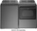 Alt View Zoom 17. Whirlpool - 7.4 Cu. Ft. Smart Gas Dryer with Intuitive Controls - Chrome shadow.