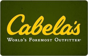 Cabelas - $50 Gift Card [Digital] - Front_Zoom