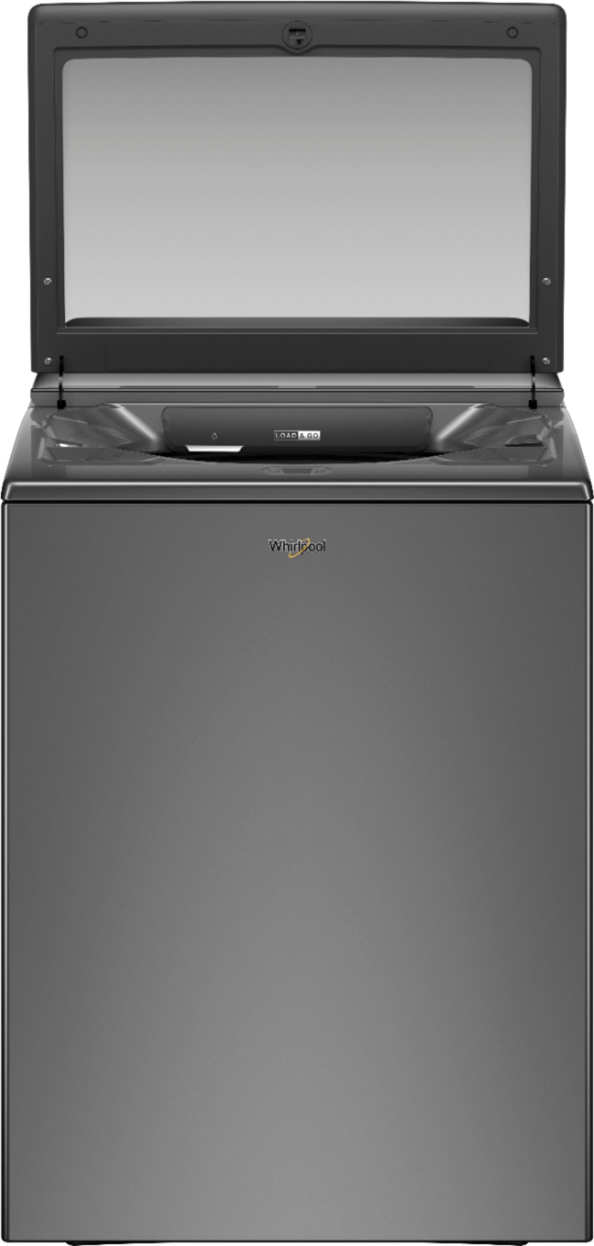 Alt View 11. Whirlpool - 4.8 Cu. Ft. Smart Top Load Washer with Load & Go Dispenser - Chrome Shadow.