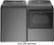 Alt View Zoom 12. Whirlpool - 4.8 Cu. Ft. Smart Top Load Washer with Load & Go Dispenser - Chrome shadow.