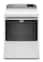 Maytag - 7.4 Cu. Ft. Smart Electric Dryer with Extra Power Button - White