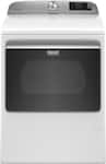 Maytag - 7.4 Cu. Ft. Smart Gas Dryer with Extra Power Button - White