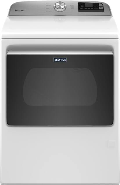 Maytag 7 4 Cu Ft 11 Cycle Gas Dryer With Extra Power Button White Mgd6230hw Best Buy