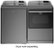 Alt View 20. Maytag - 5.2 Cu. Ft. High Efficiency Smart Top Load Washer with Extra Power Button - Metallic Slate.