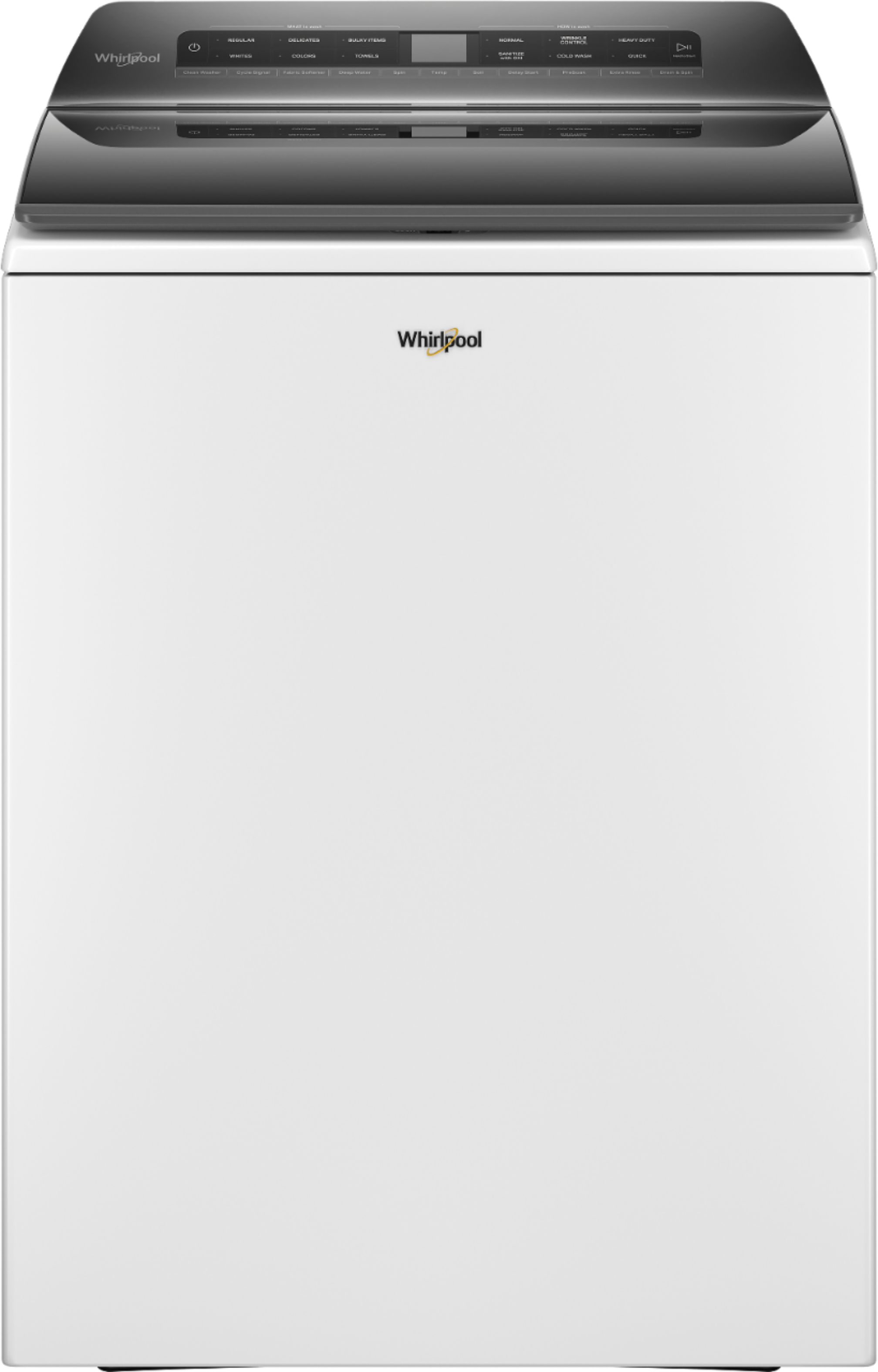 Whirlpool 4 7 Cu Ft Top Load Washer With Pretreat Station White Wtw5105hw Best Buy