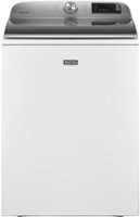 Maytag - 4.7 Cu. Ft. Top Load Washer with Extra Power Button - White - Front_Zoom
